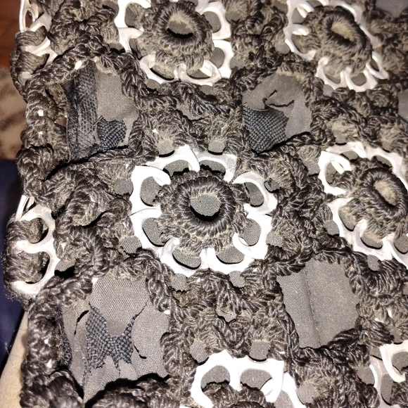 VINTAGE HAND CROCHETED POP TOP TOTE - Picture 11 of 11